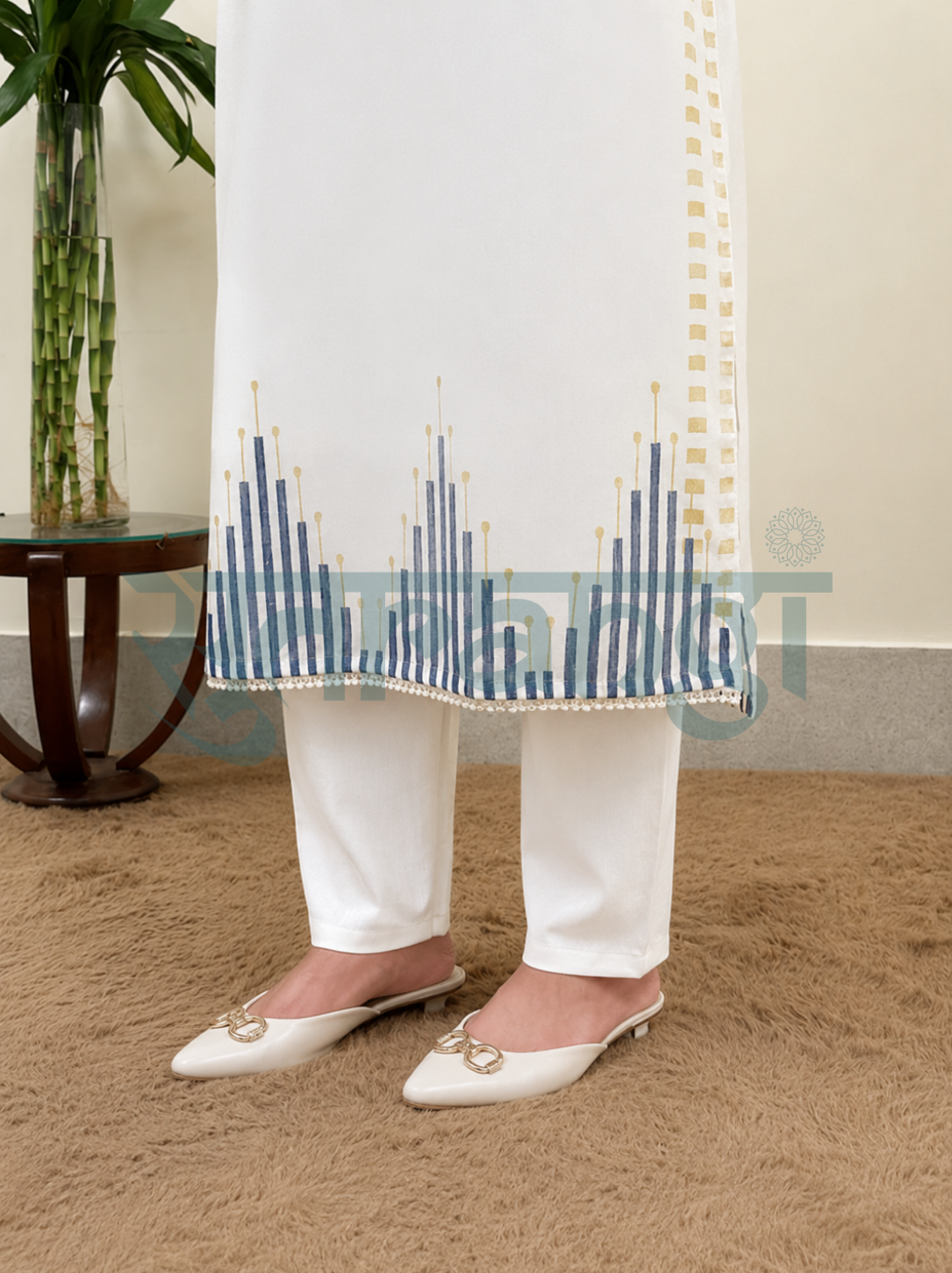 Ivory Horizon Suit Set