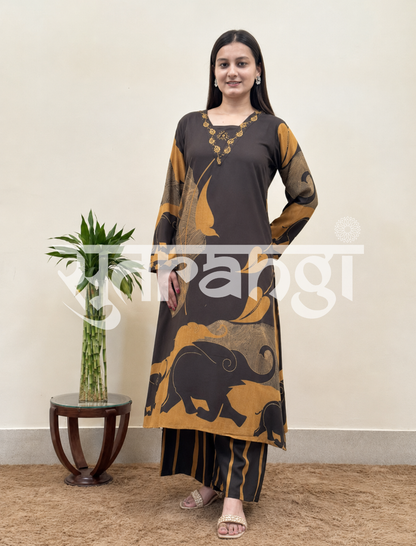 Midnight Safari Kurta Set
