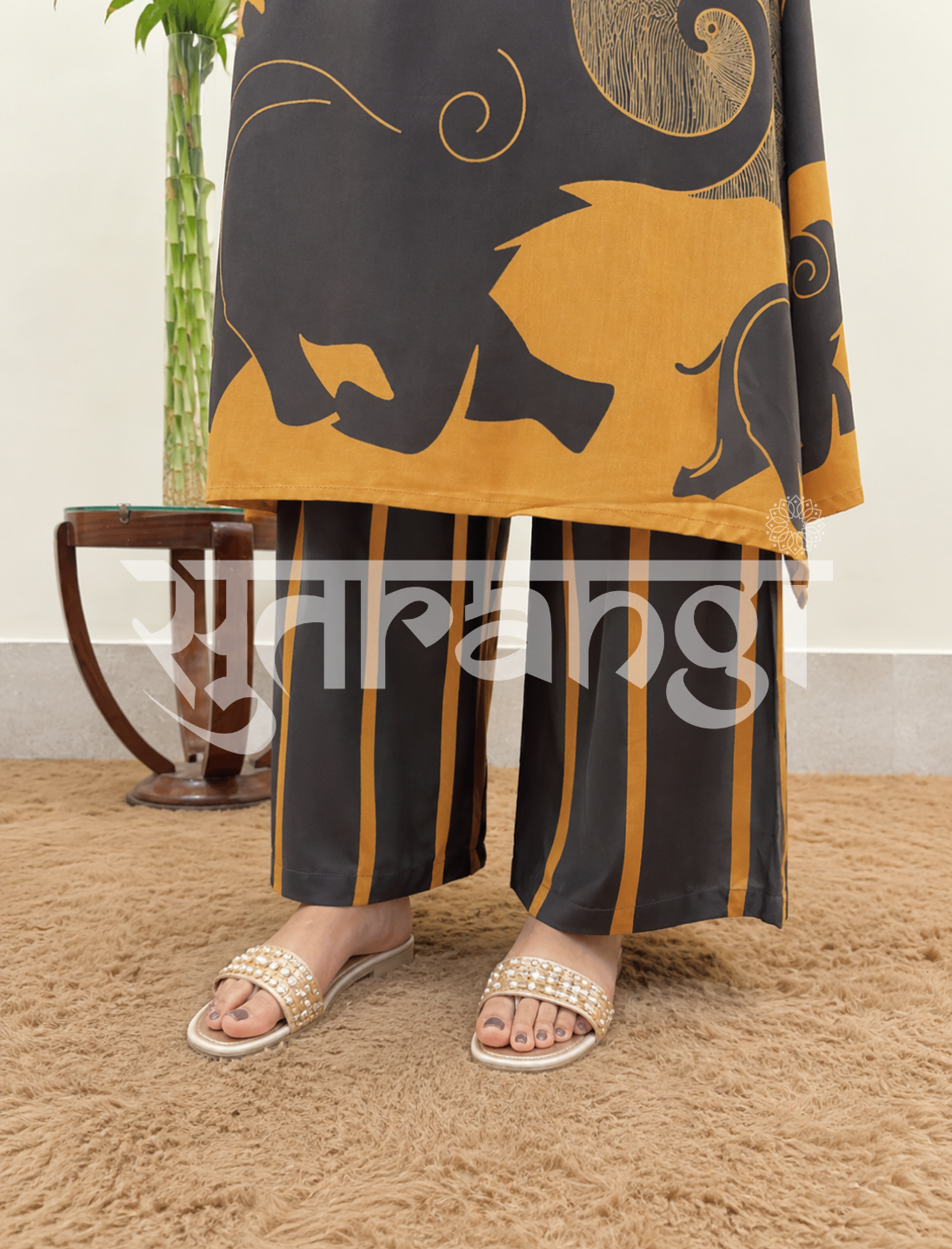 Midnight Safari Kurta Set