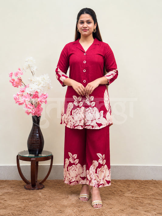 Berry Bloom Co-ord Set