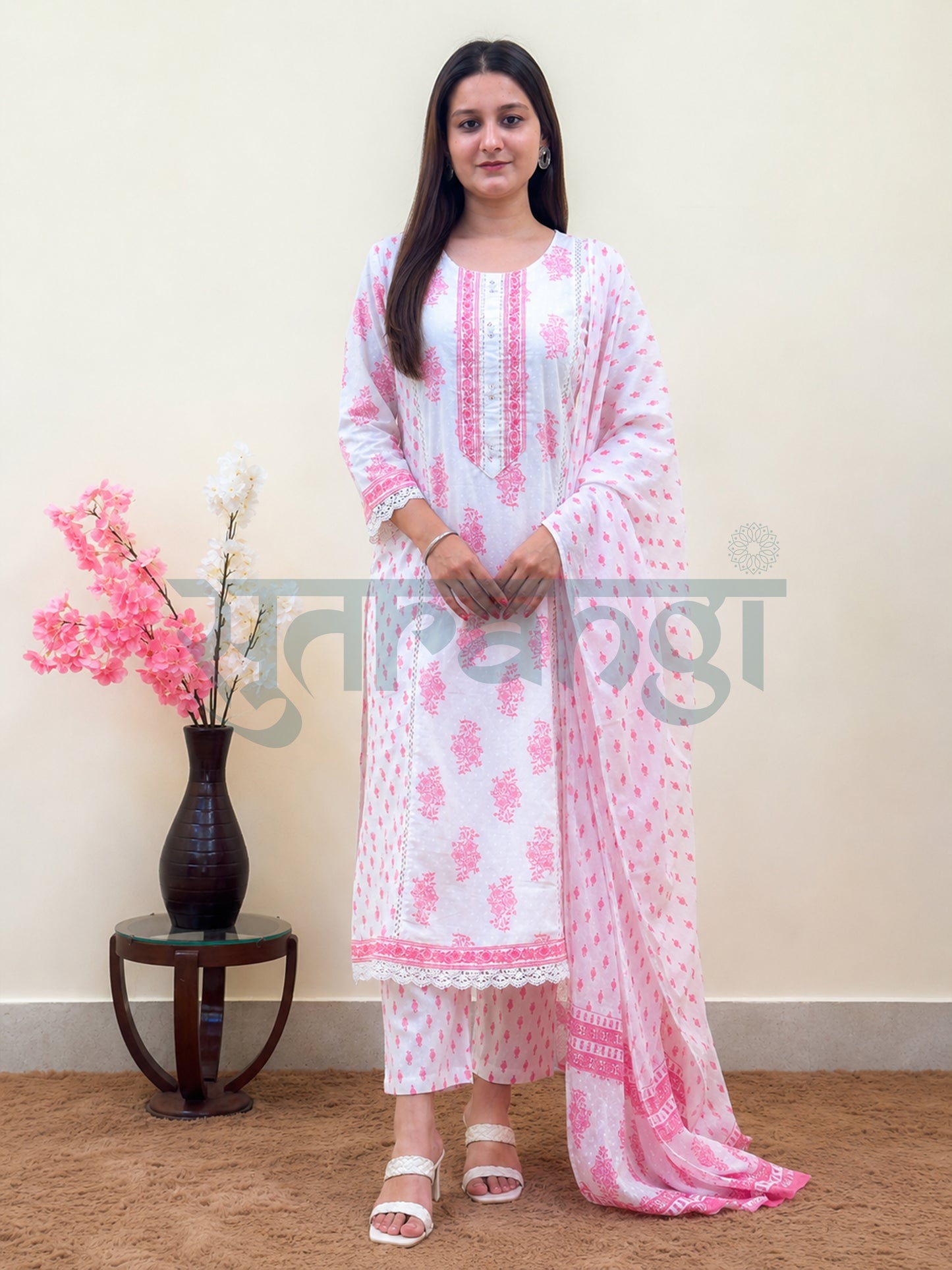 Blush Petal Suit Set