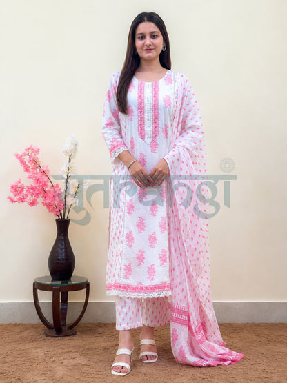 Blush Petal Suit Set