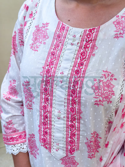 Blush Petal Suit Set