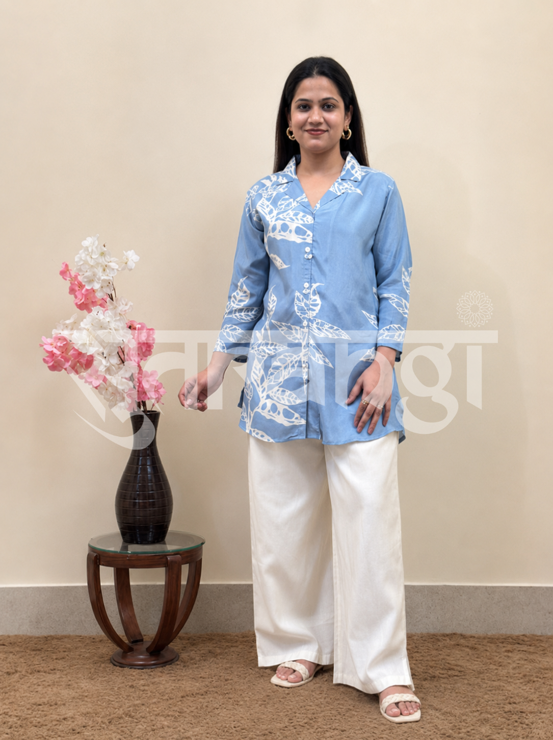 Skyleaf Cotton Top