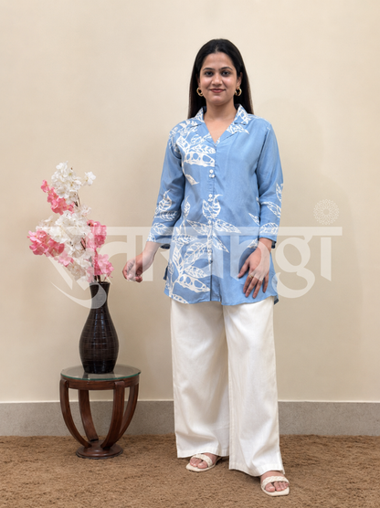 Skyleaf Cotton Top