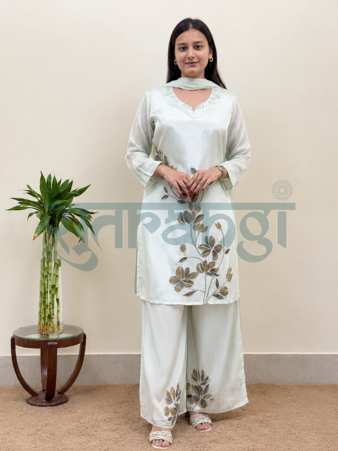 Sage Bloom Co-ord Set