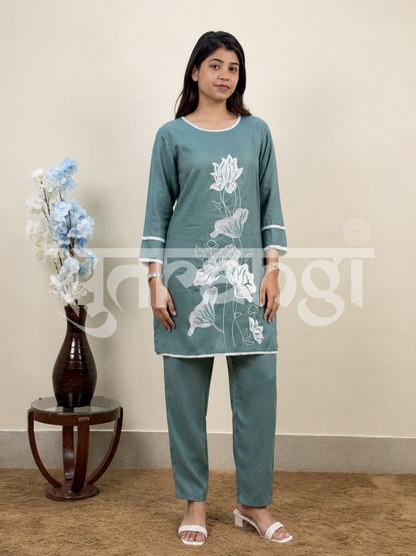 Sage Lotus Lounge Set