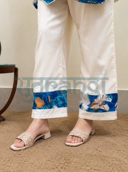 Azure Bloom Co-ord Set