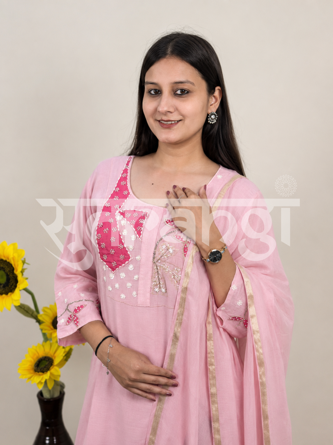 Petal Story Kurta Set