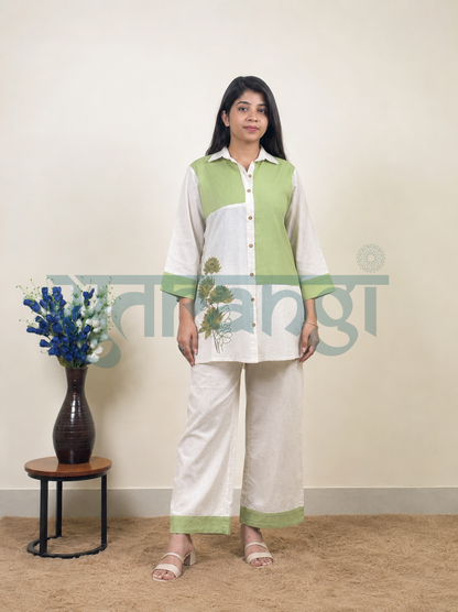 Green Botanical Co-ord Set